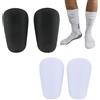 Fc'Noqgn 4 pezzi Mini scarpe da calcio extra-lunghe, scarpe da calcio piccole e confortevoli, protezioni per giovani e adulti, ragazzi ragazze bambini donne uomini (nero, bianco)