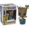 Funko Pop! Marvel: Guardians Of The Galaxy - Dancing I Am Groot - Guardiani Della Galassia - Figura in Vinile da Collezione - Idea Regalo - Merchandising Ufficiale - Giocattoli per Bambini e Adulti
