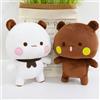 NAVESO 2 Pezzi Bubu Dudu Peluche, 22cm Bubu e Dudu Panda Peluche, BubuDudu Gadgets, SimpaticoPeluche, Orso Dei Cartoni, Animal Pillows, PelucheOrso Per Regali di Compleanno per Bambini