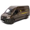 KiNSMART - Mercedes-Benz Sprinter UPS Edition Cargo Van, scala 1:48 O Die Cast Metal Model Toy Van, pullback azione