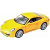 Toi-Toys Porsche 911 (991) Carrera S modellino auto con ritiro in metallo modello auto giocattolo Welly 4 varianti 93 (giallo)