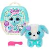 ScruffaLuvs - Scruffi per animali domestici rosa - Peluche a sorpresa, 19 cm - Lavaggio e 1 su 3 animali da salvare: cucciolo, coniglietto o gattino - include una scatola di trasporto deluxe da 22 cm