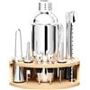 Chiluxendo Shaker, Attrezzi Misurino per Cocktail Kit Barman Professionale, Attrezzatura Shaker Cocktail set Accessori Bar Completo, Coctail Bartender Dosatore Cocktail Metal Pour Bevande