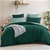 Aisbo Copripiumino 240x260 reversibile verde scuro