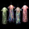 Dremisland 4 Pezzi Lampada Da Medusa Sospesa Da Appendere Meduse | Lanterna Luminosa Blu Viola Rosa Verde Portatile Jellyfish Luce D'atmosfera Ricaricabile Per Compleanni Ragazze Natale