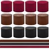 QIQN Carta Crespa Nero Colorata 25 m x 4.5 cmDecorazioni per Appendere per Lavoretti in crêpe Multicolore Feste Festa di Matrimonio di Compleanno Celebrazione Carnevale Varie Decorazioni 12 Rotoli