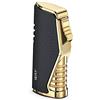VVAY Jet Fiamma Accendino Gas Ricaricabile Antivento 3 Fiamma (Venduto senza Gas)