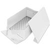 PME BCO894 Scatola per Dolci con Sottotorta Rettangolare, Plastica, Bianco, 35 x 25 x 15.2 cm