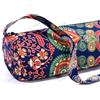Fatto a mano Tappetino Yoga Borsa da Trasporto con Tracolla Grande Mandala Indiano Portatile