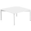 Petite Friture - Tavolino Fromme - Bianco - Alluminio - Designer Tom Chung