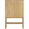 Ethnicraft - Credenza alta PI - Legno naturale - Massello di quercia oliato - Designer Alain van Havre