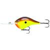Rapala Dives-to 06 Fishing Lure, 5,1 cm, Chartreuse Brown
