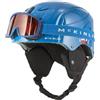Mc Kinley Mckinley Mistralfoxy, casco unisex da sci e set di occhiali Mistralfoxy, blu, S