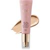 Dermacol CC Cream Sun Shield, Colour Correcting, Fondotinta coprente da Light a Medium, Glowy Finish, SPF 50, con vitamina E e acido ialuronico, formula leggera e idratante, 30 ml, Fair