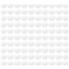 Floatdream 100Pcs Coppa Extension Ciglia Coppa, Supporto per Colla per Ciglia, per Innesto Ciglia, Estensione Ciglia