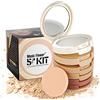 Pure Vie Pressione in Polvere 5-in-1, Opacizzante, Correttiva, Fissante - Per Un Effetto Pelle Perfectta e Definizione del Contorno (Naturale, 140g)