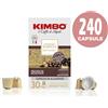 Kimbo 240 CAPSULE KIMBO COMPATIBILI NESPRESSO ALLUMINIO MISCELA BARISTA 100% ARABICA