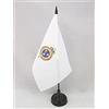 AZ FLAG Bandiera Da Tavolo Regno Di Francia Restaurazione Borbonica 21x14 cm - Piccola Bandierina Restaurazione Francese 14 x 21 cm