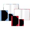STYLEX 29106 brogliaccio A6, 192 pagine a righe, blu e nero con angoli
