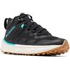Columbia Facet 75 Mid Outdry, Scarpe da escursionismo Donna, Black/Bright Aqua 2023, 40 EU