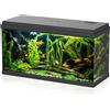 Aqpet Simply LED 100 Set Acquario Acqua Dolce Completo Di Doppia Luce LED, Filtro E Riscaldatore 100L