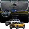 BSTW [2026 Aggiornamento] BSTW Compatibile con Jeep Avenger SUV Hybrid EV 2023-2025 2026 Parasole Parabrezza, Parasole Pieghevole Automatico Design con Coulisse Isolamento Termico e Protezione UV