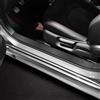 KUNGKIC Per Toyota GR Yaris 2020-2026 PU Paraspigoli porta auto, pellicola protettiva anti-collisione, striscia di soglia, accessorio (modello in fibra di carbonio)