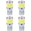 XELORD Lampadina W5W T10 LED 6000K Bianco Super Bright 168 282,Versione Aggiornata,Per Interni Auto Luce a Cuneo,a Cupola,di Lettura Luci Targa e di Posizione DC 12V,4PCS