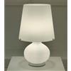 Illuminando CLASSIC LAMPADA DA TAVOLO IN VETRO BIANCO LATTE