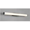 TRIO LIGHTING MATTIMO LAMPADA DA SPECCHIO FINITURA NERA O CROMO IP44 LED 6,5W LUCE 3000K LARGHEZZA CM 60 MODERNA
