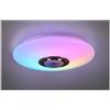 RL MUSICA PLAFONIERA LED 15,5W LUCE 3000-6000K RGB CON CASSA ACUSTICA BLUETOOTH CON TELECOMANDO