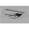 RL PADELLA PLAFONIERA CON SNODO LED 25W LUCE DIMMERABILE 3 FINITURE LARGHEZZA CM 63
