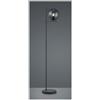 TRIO LIGHTING PURE PIANTANA MODERNA IN METALLO 2 FINITURE COLORE CON SFERA IN VETRO H150 CM