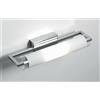 Illuminando MENNY APPLIQUE/PLAFONIERA PICCOLA CROMO CON LAMPADINA LED SOSTITUIBILE