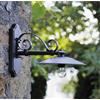 Sovil ANTIQUE LAMPADA DA PARETE PER ESTERNO IN ALLUMINIO COLORE ANTRACITE DI SOVIL