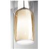 ONDALUCE CICIRIELLO BONNIE SOSPENSIONE SINGOLA IN VETRO SOFFIATO TRASPARENTE, FUME, AMBRA O VERDE D15 CM DESIGN MODERNO