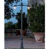 Sovil ANTIQUE LAMPIONE PER ESTERNO 2 LUCI IN ALLUMINIO VERNICIATO DI GRIGIO ANTRACITE