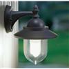 Sovil RONDO' LAMPADA DA PARETE IN ALLUMINIO VERNICIATA DI BIANCO O ANTRACITE ECONOMICA