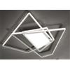 ONDALUCE CICIRIELLO GALAXY PLAFONIERA GRANDE L87 CM IN METALLO SILVER O ORO LED 90W LUCE 3000K-4000K DIMMERABILE MODERNA