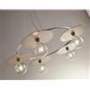 Illuminando PUB SOSPENSIONE MODERNA ED ORIGINALE METALLO BIANCO PIATTI 3 COLORI D100 CM MADE IN ITALY
