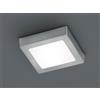 TRIO LIGHTING ZEUS MEDIA PLAFONIERA/APPLIQUE A LED INTEGRATO DA 11W LATO 17 CM IN DUE COLORI