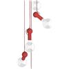 Filotto CASCATA MAGNETICA SOSPENSIONE 6 LUCI ORIENTABILI 8 COLORI ORIGINALE FILOTTO