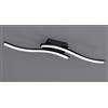 RL ROUTE PLAFONIERA MODERNA LED 10W LUCE 3000K o 4000K CON 2 BACCHETTE METALLO 4 COLORI