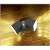 TRIO LIGHTING AVON APPLIQUE 2 LUCI ORIENTABILE IP54 CON SENSORE CREPUSCOLARE E DI MOVIMENTO ANTRACITE LED 12W LUCE