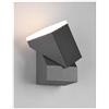 TRIO LIGHTING AVON APPLIQUE DA ESTERNO ORIENTABILE IP54 LED 6W LUCE 3000K DESIGN MODERNO