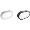 Sovil ORION OVALE PICCOLA IN DUE COLORI A LED INTEGRATO SOSTITUIBILE IP65 DI SOVIL