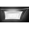 Familamp BLOSSOM PLAFONIERA MODERNA 75X75 IN VETRO 4 COLORAZIONI LAVORATA A MANO MADE IN ITALY