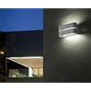 Sovil GAIA 2 APPLIQUE LED 12W SOSTITUIBILE IP54 DISPONIBILE FINITURA ALLUMINIO