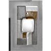 Familamp RIALTO APPLIQUE PICCOLA MODERNA CM 30x20 IN VETRO FUSO CON MIX DI COLORI MADE IN ITALY