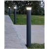 Sovil KEP PALO DA ESTERNO IN 2 MISURE LED 9W LUCE 3000K-4000K IP65 IN ALLUMINIO ANTRACITE O CAFFE